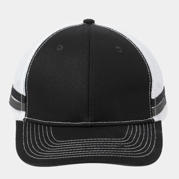 Two Stripe Snapback Trucker Cap Thumbnail