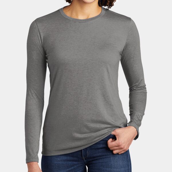 Women's Tri Blend Long Sleeve Tee Thumbnail