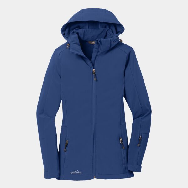 Ladies Hooded Soft Shell Parka Thumbnail